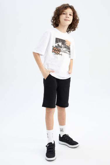 Boy Regular Fit Pique Shorts