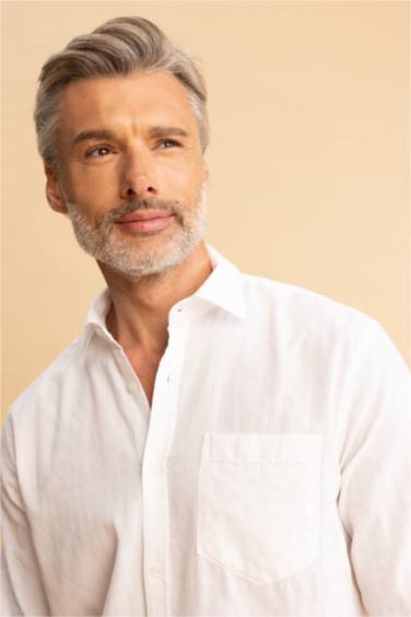 жейде мойыны dobby Ұзын жеңді көйлек