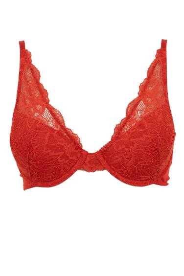 Fall In Love Lace Empty Cup T-Shirt Bra