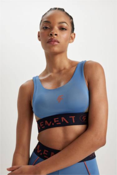 Defacto Fit Crew Neck Sports Bra