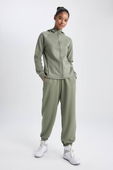 DeFactoFit Oversize Fit Double Pocket Jogger Trousers