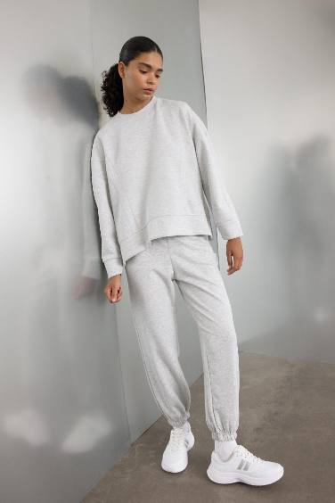 DeFactoFit Oversize Fit Standard Length Jogger Sweatpants