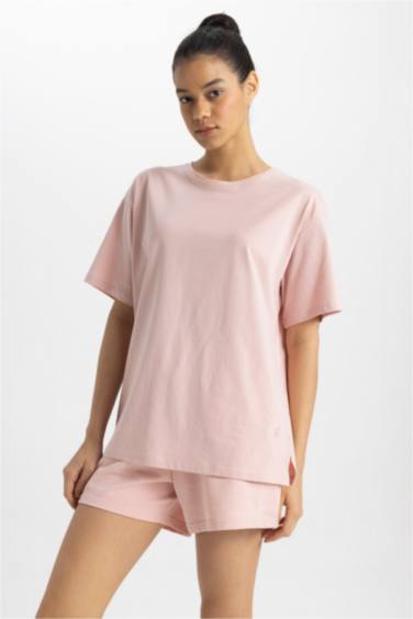 Oversize Crew Neck Printed T-Shirt