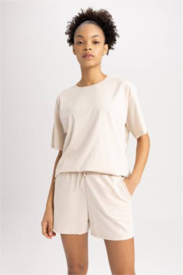 DeFactoFit Standard Fit Sports Thin Fabric Shorts