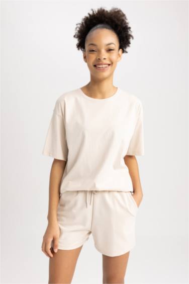 DeFactoFit Standard Fit Sports Thin Fabric Shorts