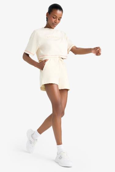 DeFactoFit Standard Fit Sports Short Leg Basic Shorts