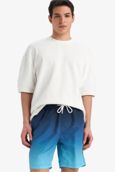 شورت بحر قصير قصة عادية ببطانة شبكية