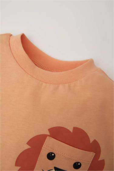 Regular Fit Animal Short Sleeve T-Shirt