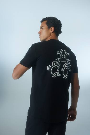 Keith Haring Regular Fit Crew Neck T-Shirt