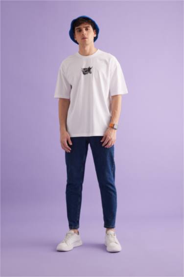 Marvel Avengers Лицензиялық дөңгелек жаға үлкен Қысқа жеңді футболка