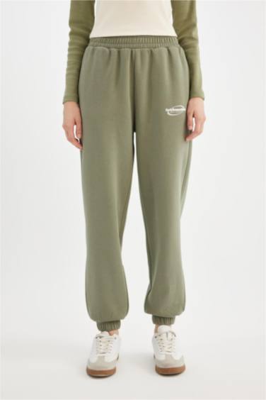 Printed Waist Leg Elasticated Pocketed Jogger Sweatpants