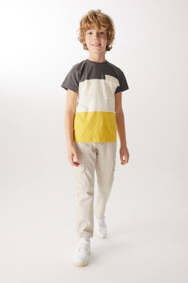 Boy Regular Fit Gabardine Trousers