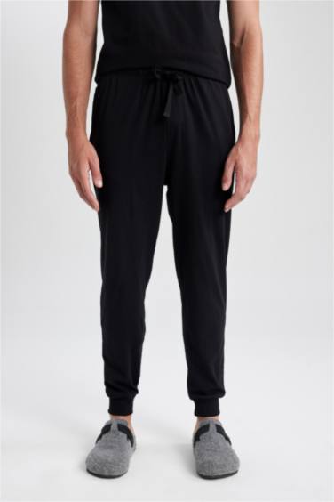 Bas de pyjama à coupe régulière avec poches