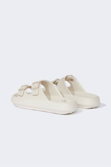 Man Thick Sole Double Band Eva Slippers