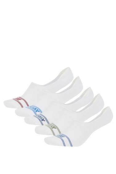 Erkek Dikişsiz 5'li Pamuklu Babet Çorap