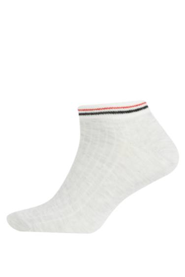 Men 5 Pack Cotton Booties Socks