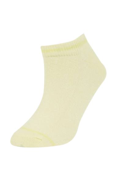 Kız Çocuk 3'lü Pamuklu Patik Çorap