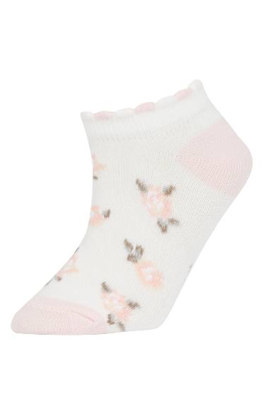 Girls 3 Pack Cotton Long Socks