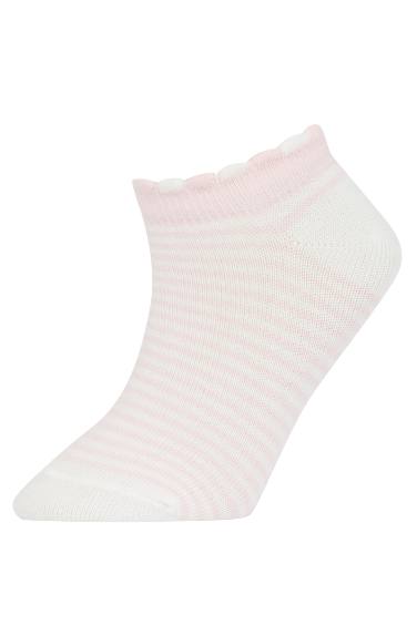 Girls 3 Pack Cotton Long Socks