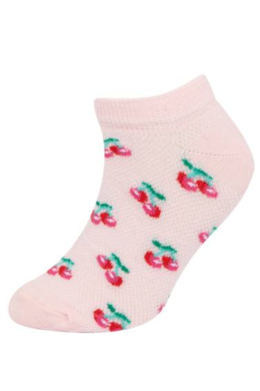 Носки из хлопка для девочек, 3 пары