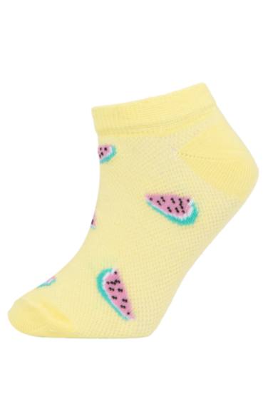 Носки из хлопка для девочек, 3 пары