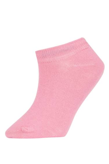 Girls 5 Pack Cotton Booties Socks