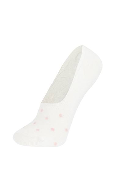 Kadın 3'lü Pamuklu Babet Çorap