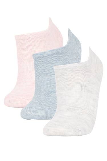 Women 3 Pack Cotton Sneaker Socks