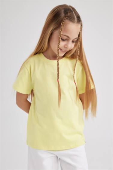 تي شيرت نص كم قصة عادية