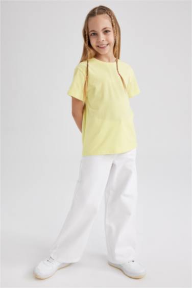 تي شيرت نص كم قصة عادية