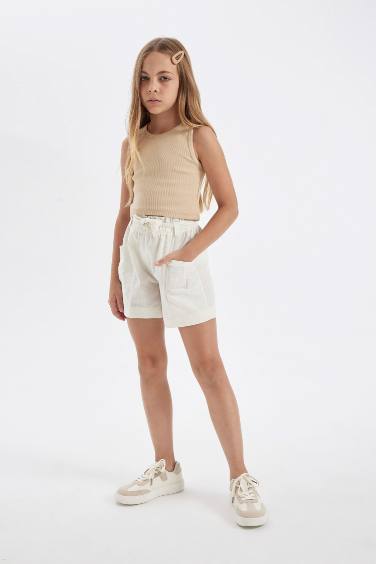 Girl Linen Shorts