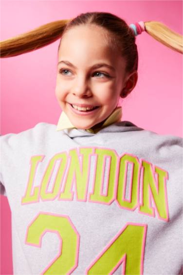 Світшот оверсайз для дівчаток