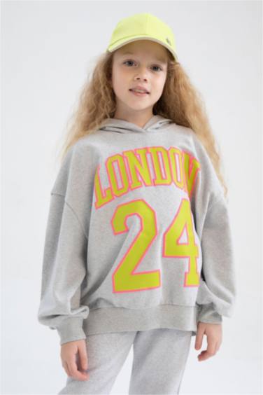 Світшот оверсайз для дівчаток