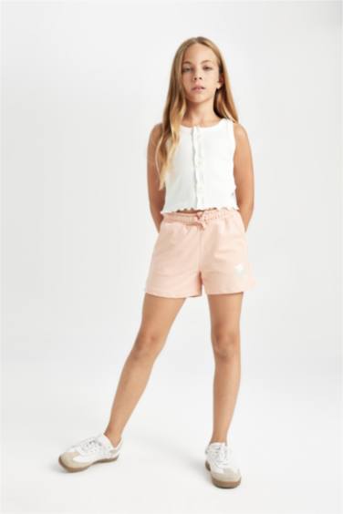 Lot de 2 shorts basiques pour fille