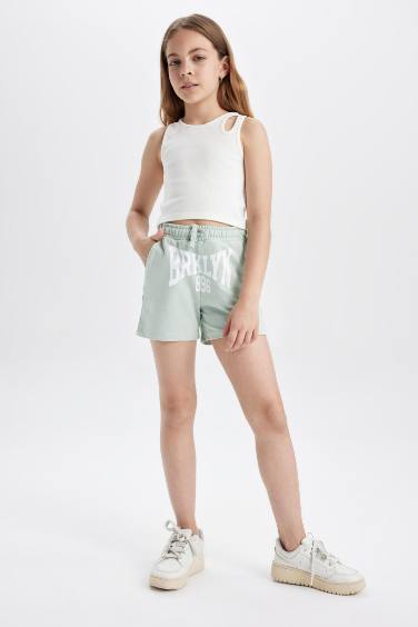 Lot de 2 shorts imprimés pour fille