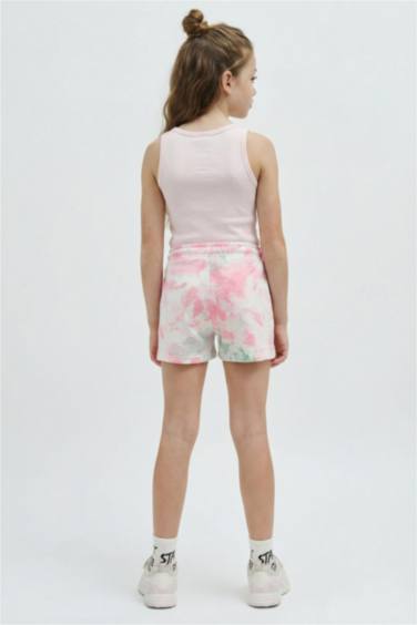 شورت قماش رقيق من قطعتين