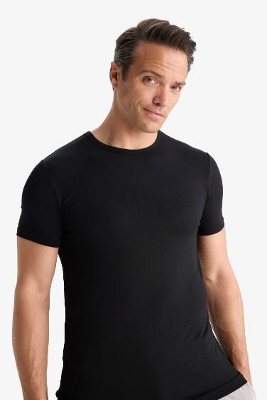 Premium Slim Fit Crew Neck Modal Top
