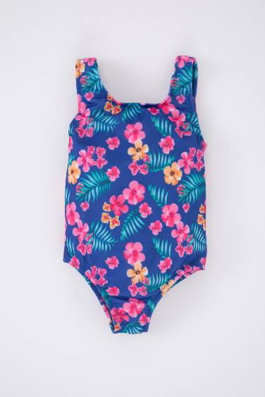 Baby Girl Floral Swimwear