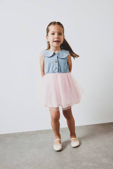 Baby Girl Sleeveless Tutu Skirt Dress