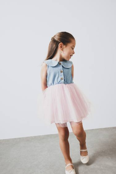 Baby Girl Sleeveless Tutu Skirt Dress
