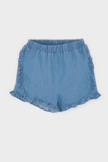 Kız Bebek Regular Fit Şort
