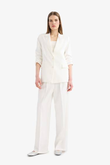 بليزر اوفر سايز قماش ايوسل