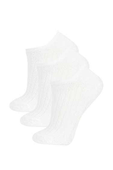 Women 3 Pack Cotton Sneaker Socks