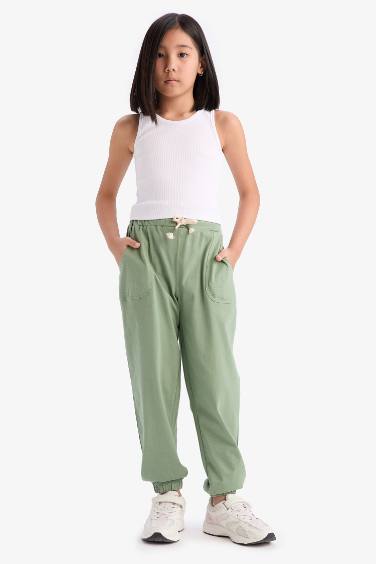 Girl Elastic Waist Sweatpants