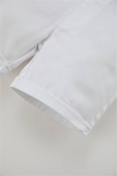 Baby Boy Regular Fit Elastic Band Shorts