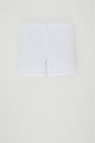 Baby Boy Regular Fit Elastic Band Shorts