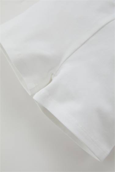 سروال ضيق بناتي بيبي قصة عادية - قطعتين