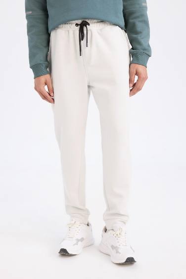 DeFactoFit Slim Fit Scuba Fabric Elastic Leg Waist Jogger Sweatpants