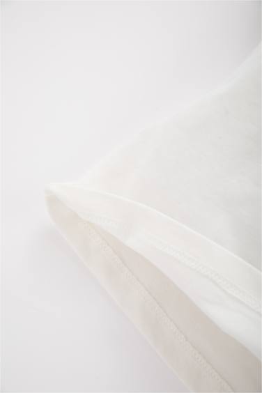 Baby Girl Regular Fit Crew Neck Floral Short Sleeve T-Shirt