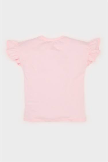 Baby Girl Regular Fit Crew Neck Floral T-Shirt